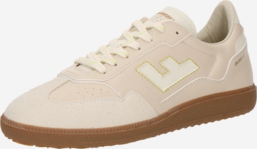 Sneaker bassa 'BURELA' di Flamingos' Life in beige: frontale
