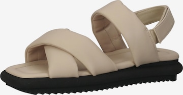 Högl Strap Sandals in Beige: front