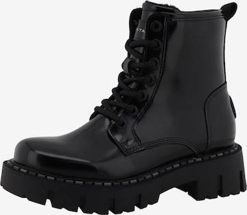 TOM TAILOR Nauhanilkkurit värissä musta: etupuoli