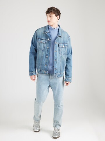 SCOTCH & SODA Sweatshirt 'Seasonal core l' in Blauw