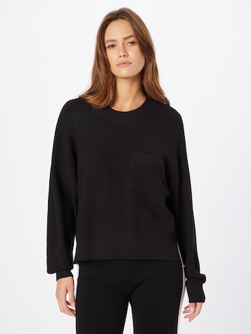 MSCH COPENHAGEN Sweater in Black: front