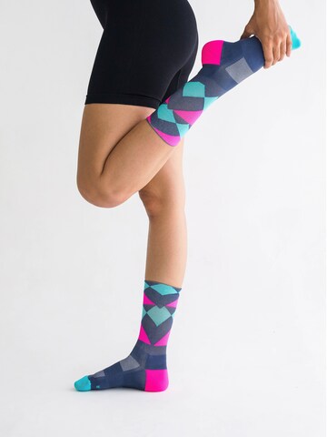 INCYLENCE Athletic Socks 'PEAKS' in Grey