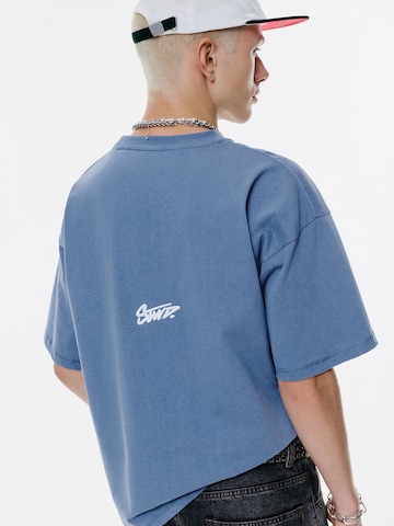 Pull&Bear Póló 'STWD' - kék