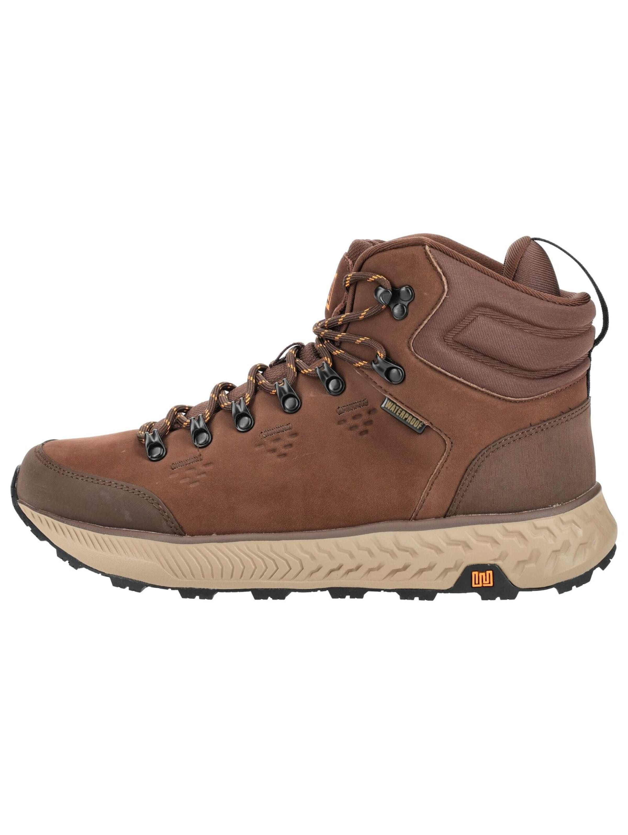 Bottines à lacets WALDLÄUFER en marron : sur le côté