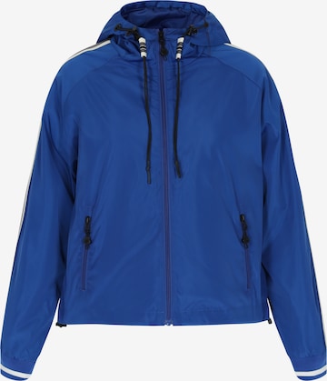 urban rain by Schmuddelwedda Übergangsjacke in Blau: Vorderseite