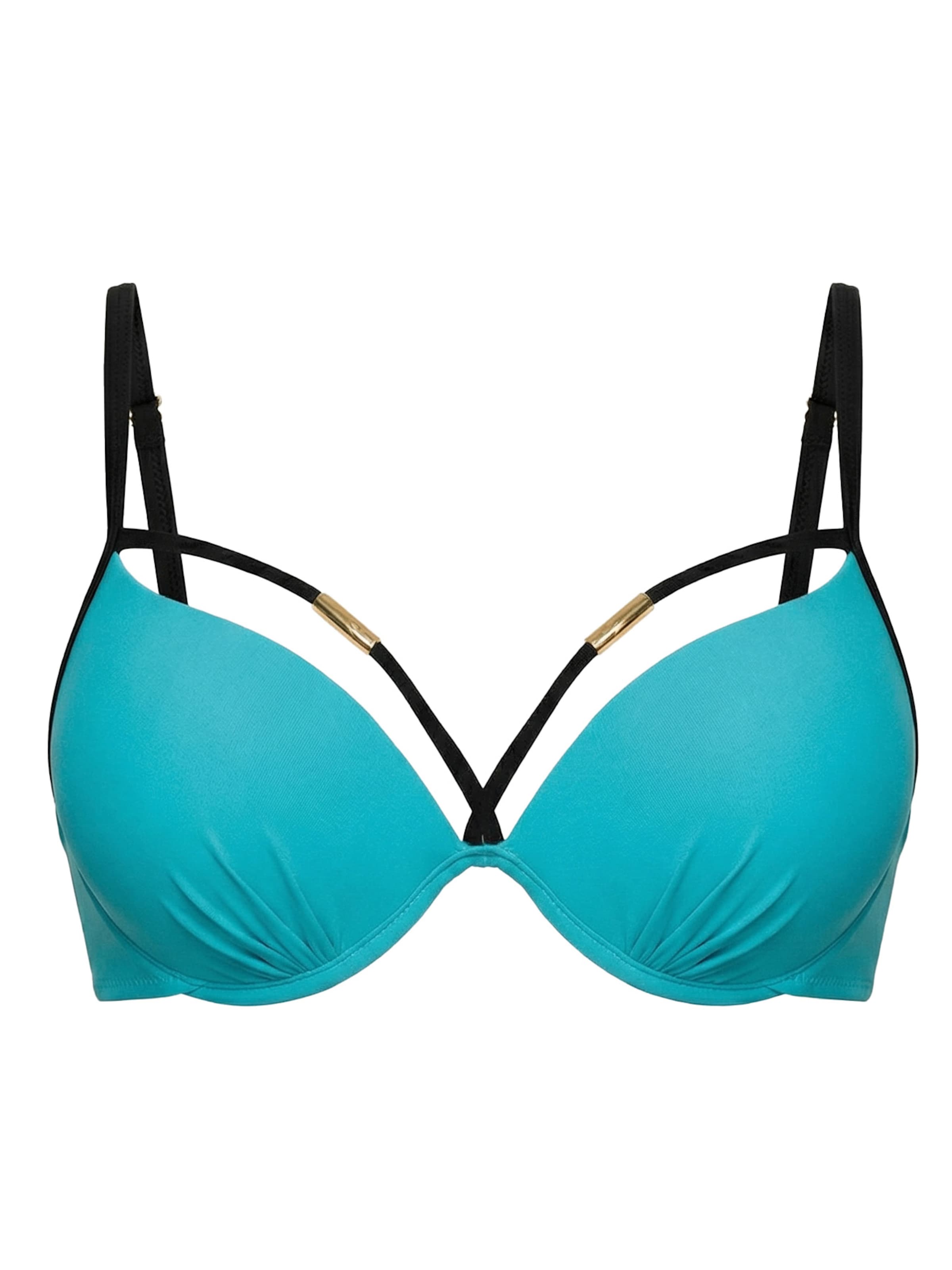 Push-up Top per bikini 'Alana M-802 (7)' di Marko in blu: frontale