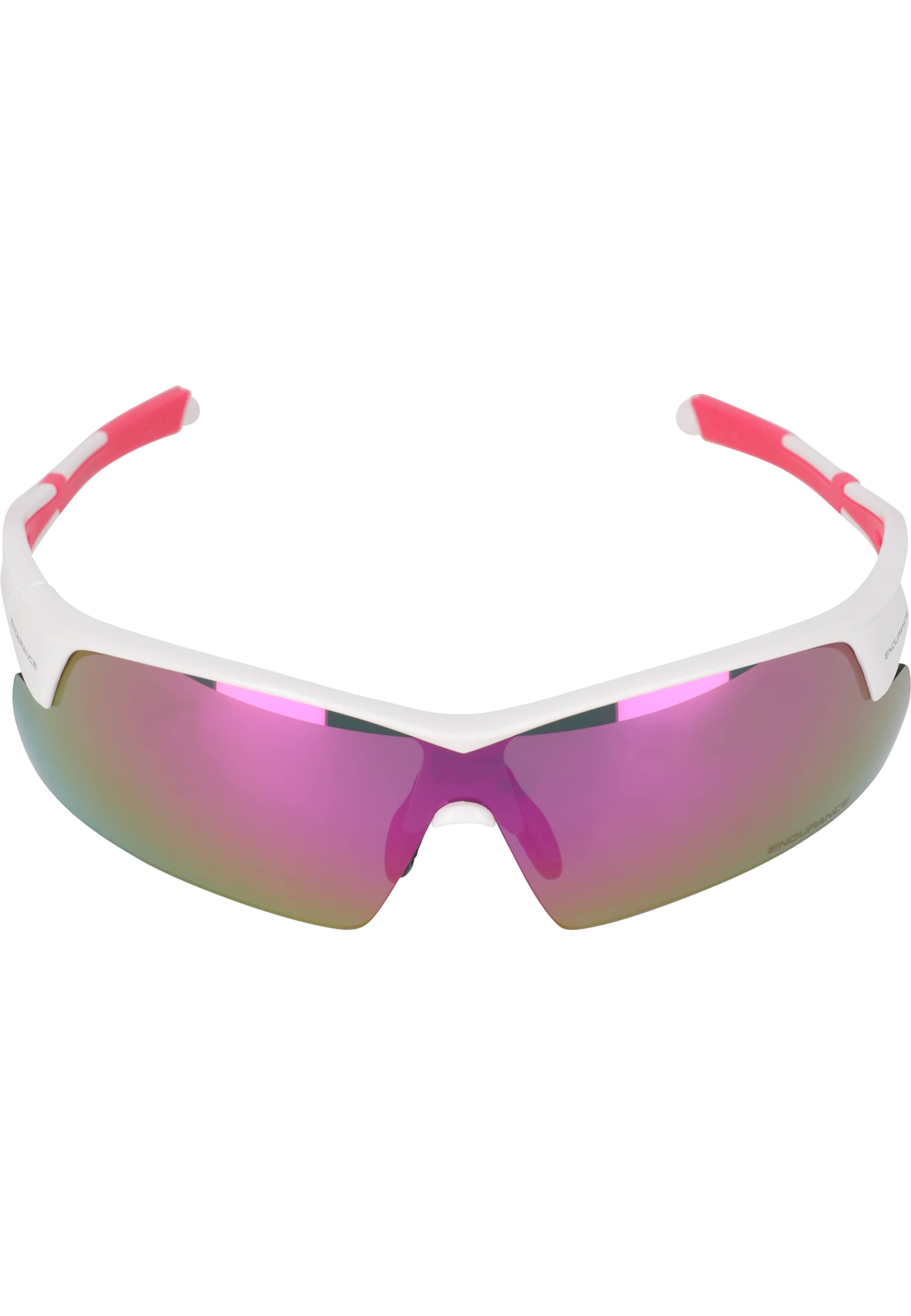 ENDURANCE Sports glasses 'Jacque' in Red: front