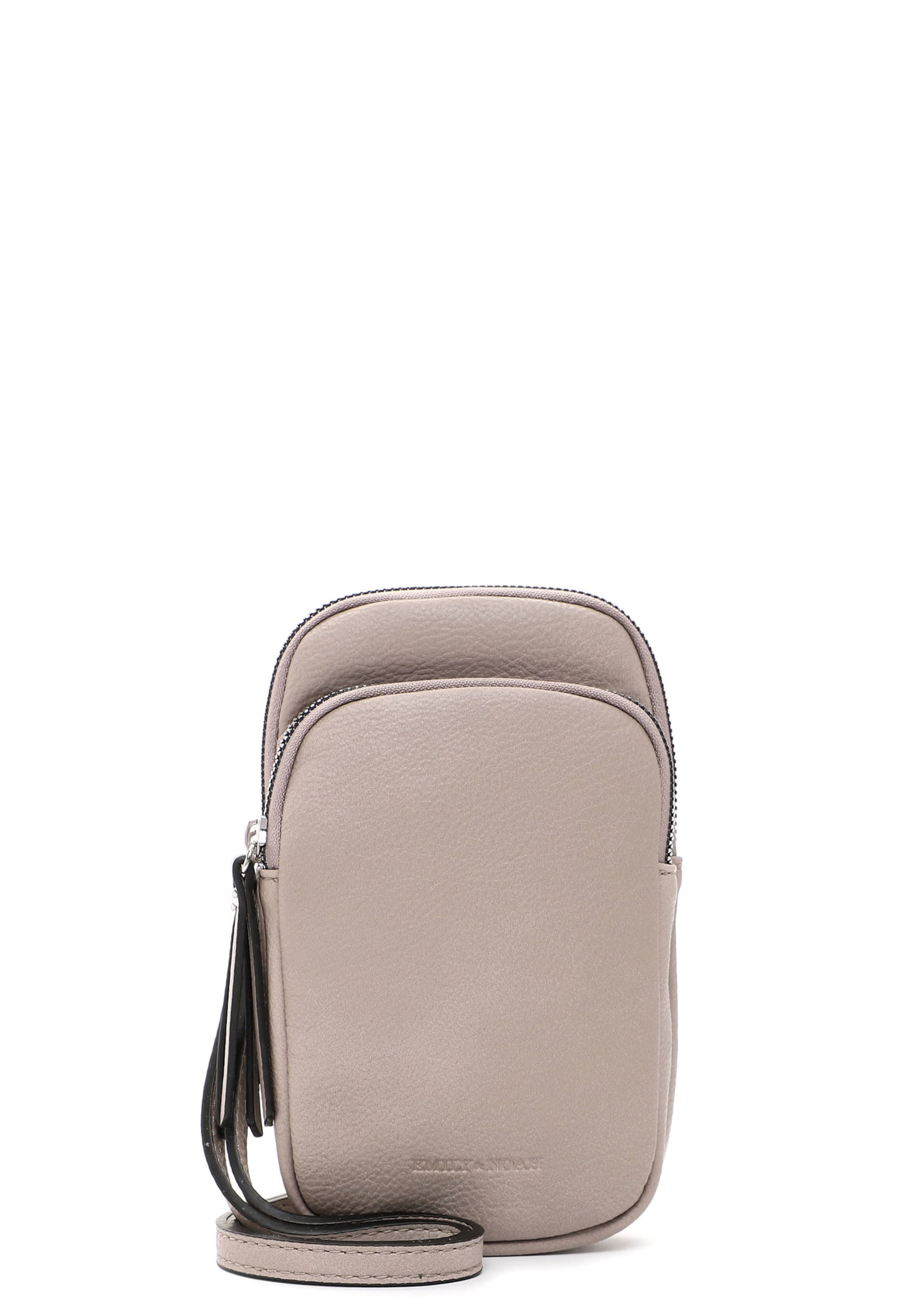 Emily & Noah Skuldertaske 'Emma' i beige: forside