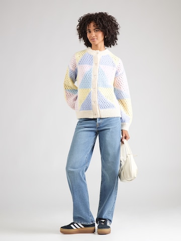 PIECES Kardigán 'PCJANEL' - bézs