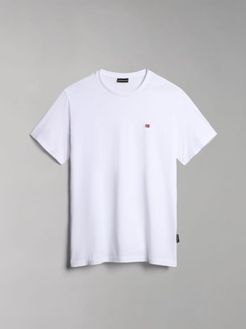 NAPAPIJRI - Camiseta en blanco: frente