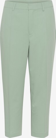 Kaffe Hose 'Sakura' in Grün: Vorderseite