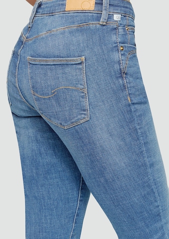 Skinny Jean 'Sadie' QS en bleu