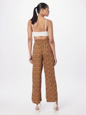 Bizance Paris Wide leg Broek 'PACO' in Bruin