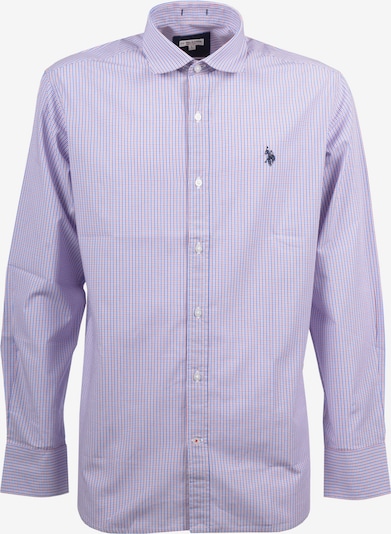 U.S. POLO ASSN. Button Up Shirt in Purple / Light red, Item view