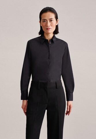 SEIDENSTICKER Blouse in Black: front