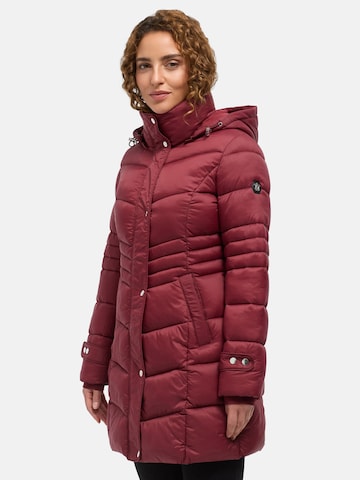 Cappotto invernale 'F808' di Tazzio in rosso
