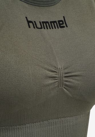 Bustino Reggiseno sportivo di Hummel in verde