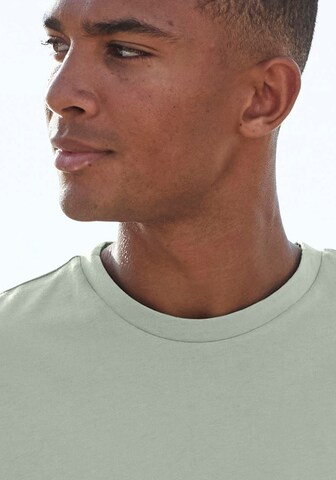 BEACH TIME Shirt in Green