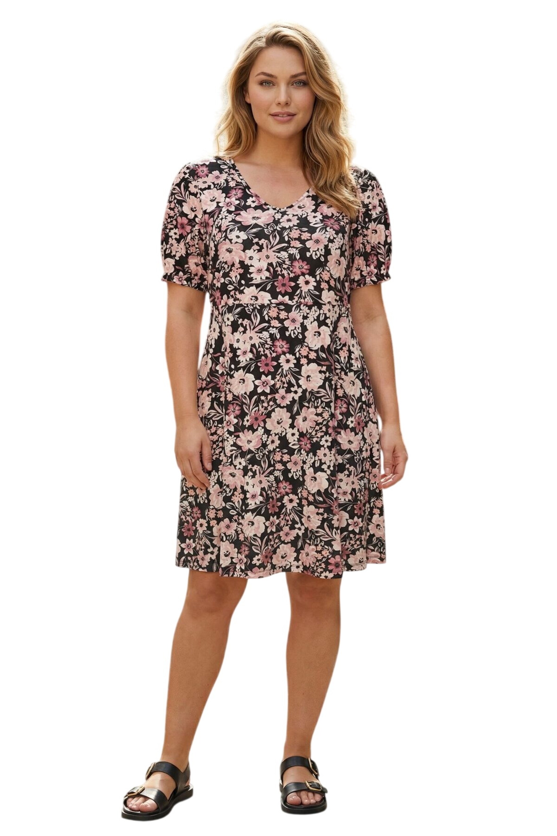 Stil Diva Jurk in Zwart