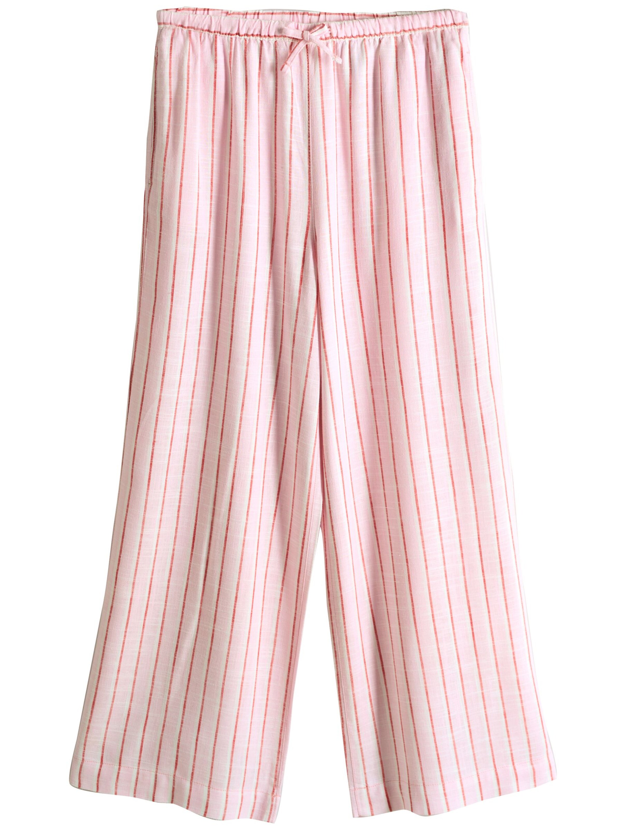 The Set Wide Leg Hose in Pink