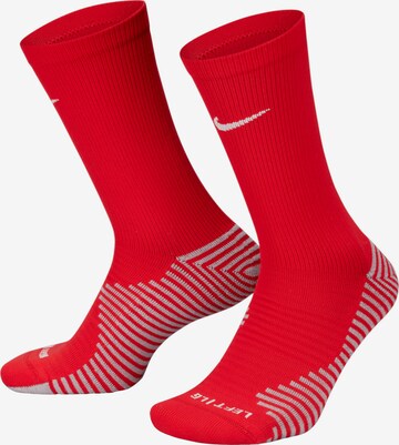 NIKE Athletic Socks 'Strike' in Red: front