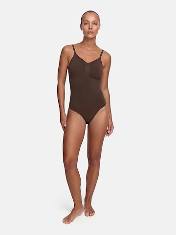 Body modelant 'Sculpting Shapewear mit String' cfab (formerly creamy fabrics) en marron