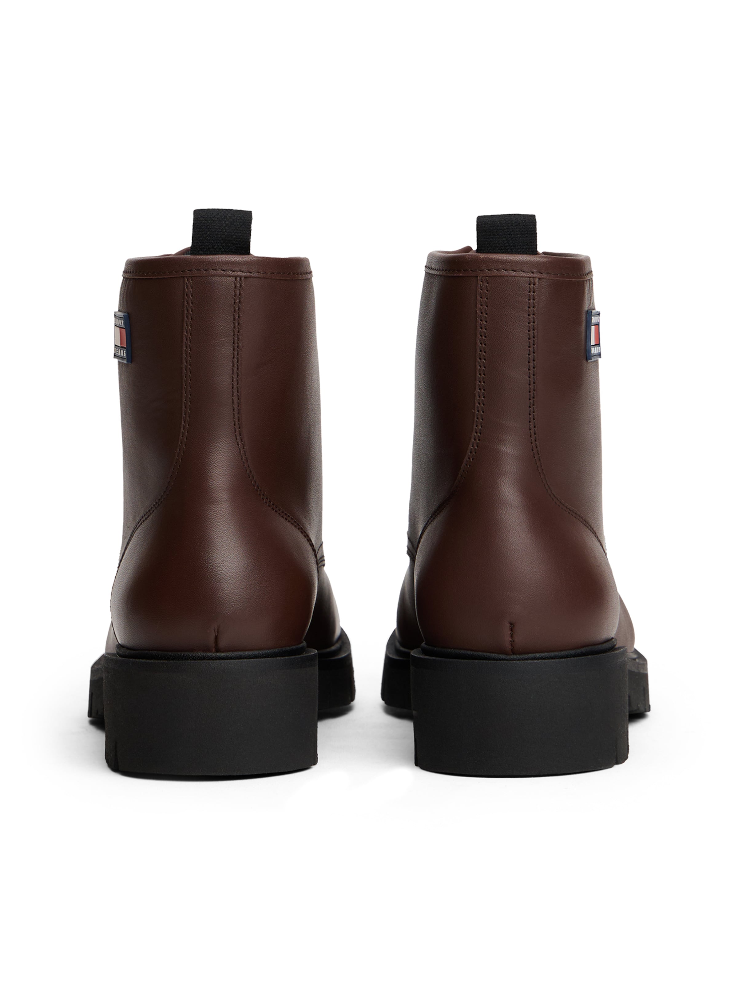 Bottines à lacets Tommy Jeans en marron