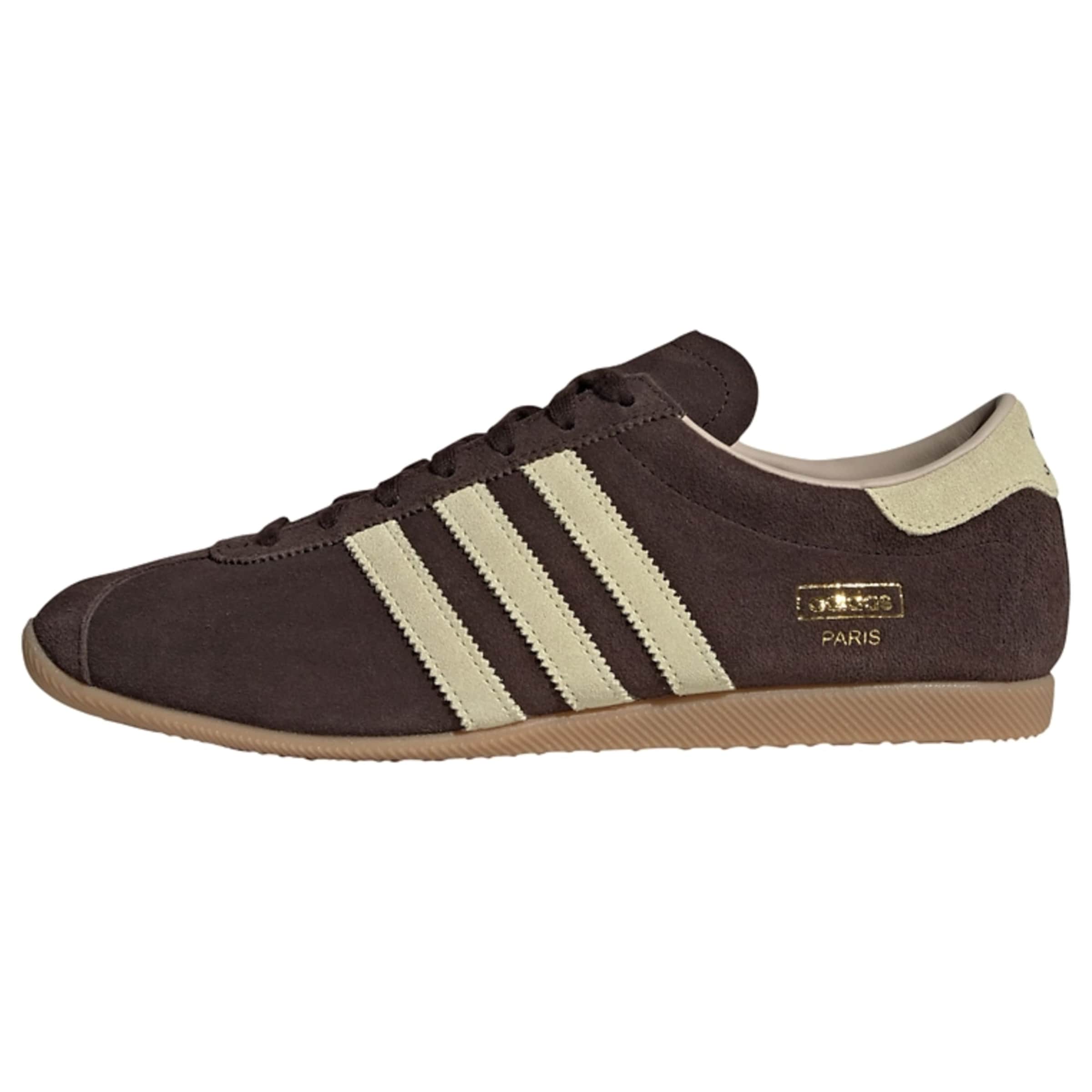 ADIDAS ORIGINALS Platform trainers 'Paris' in 36 in Chocolate / Light yellow, Item view