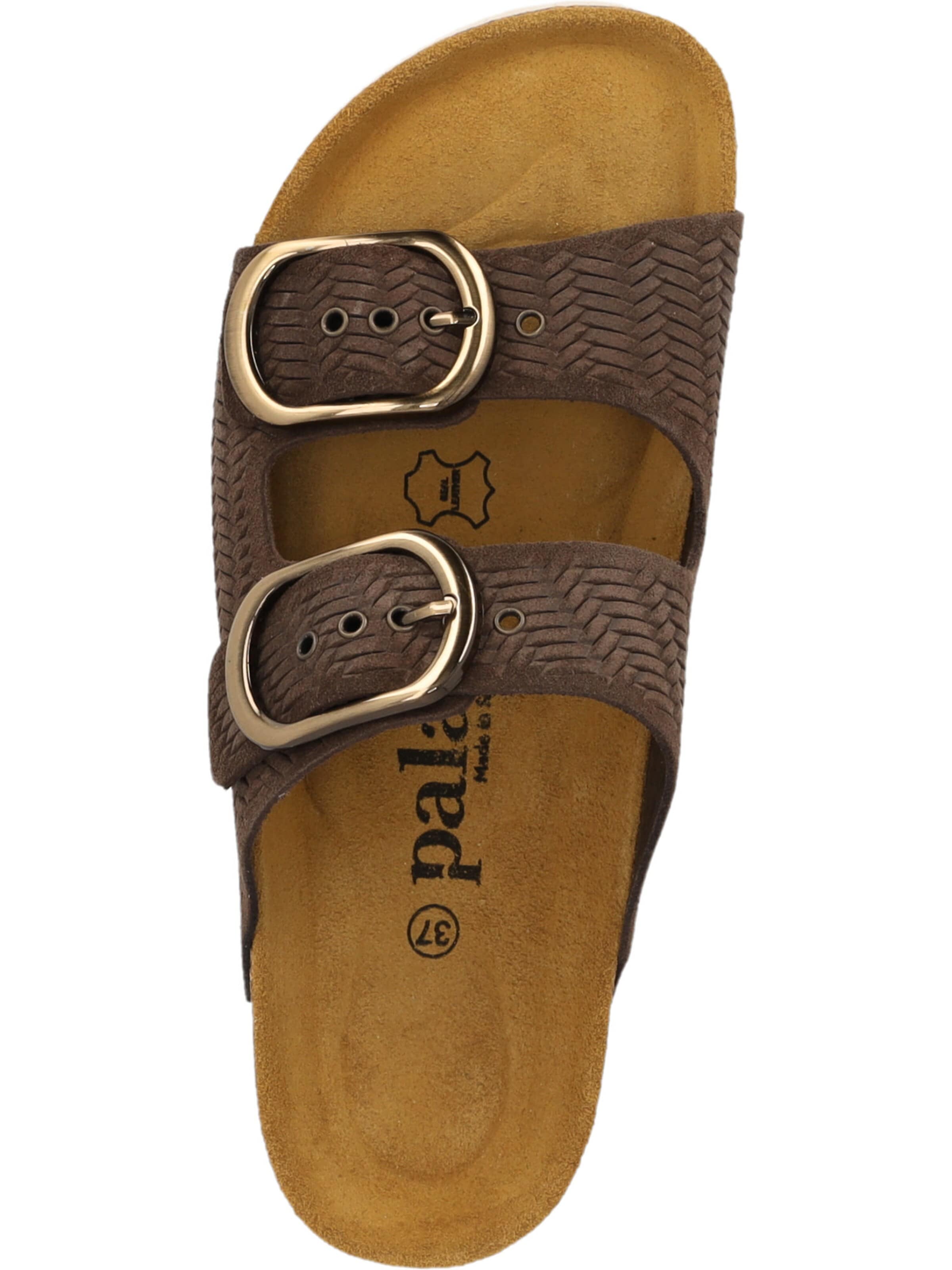 Palado Pantolette 'Korfu'‌‌‌‌‌‌‌ in Braun