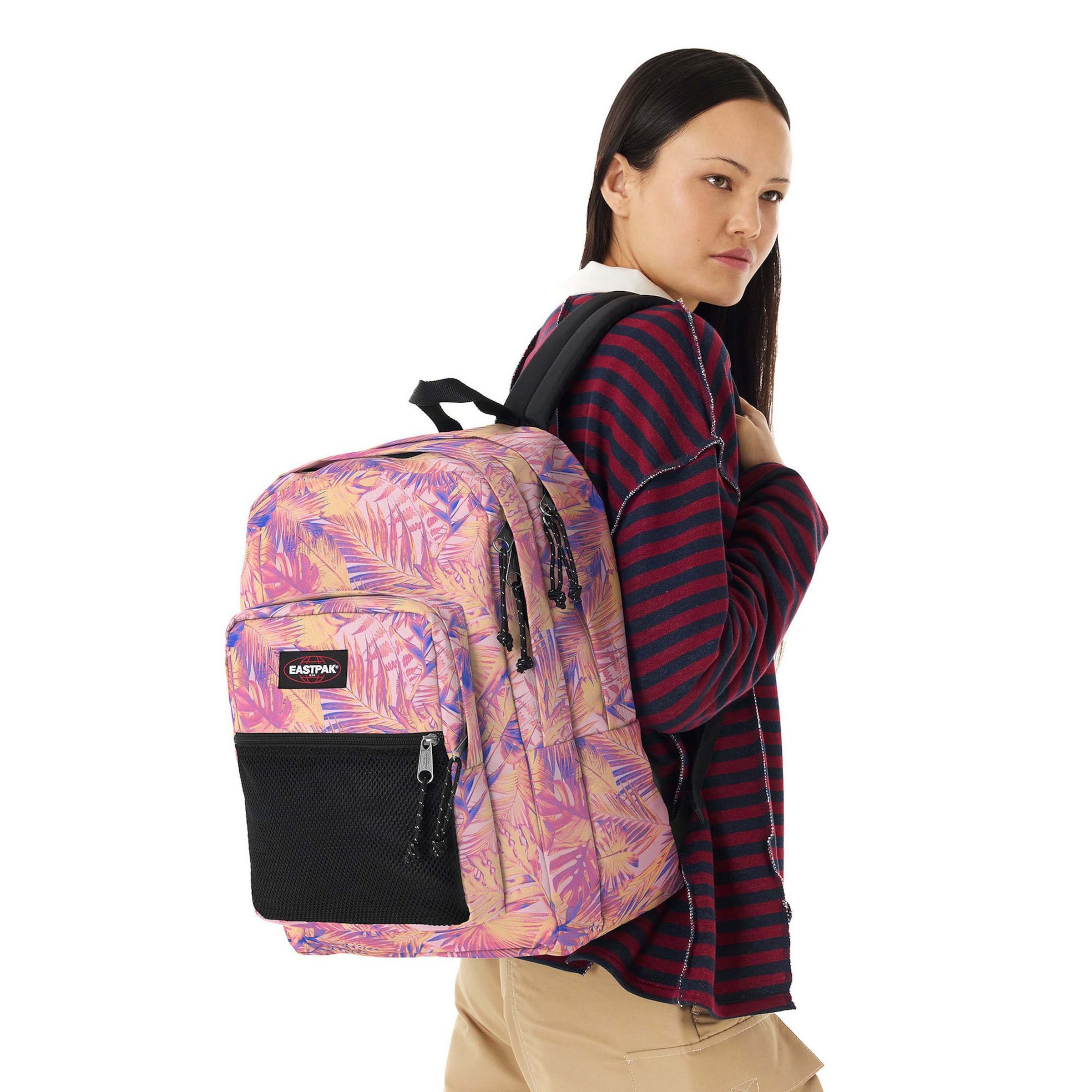 EASTPAK Rugzak 'Pinnacle' in Roze: voorkant