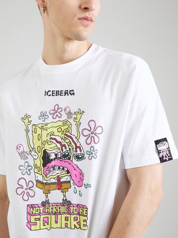 Maglietta di ICEBERG in bianco