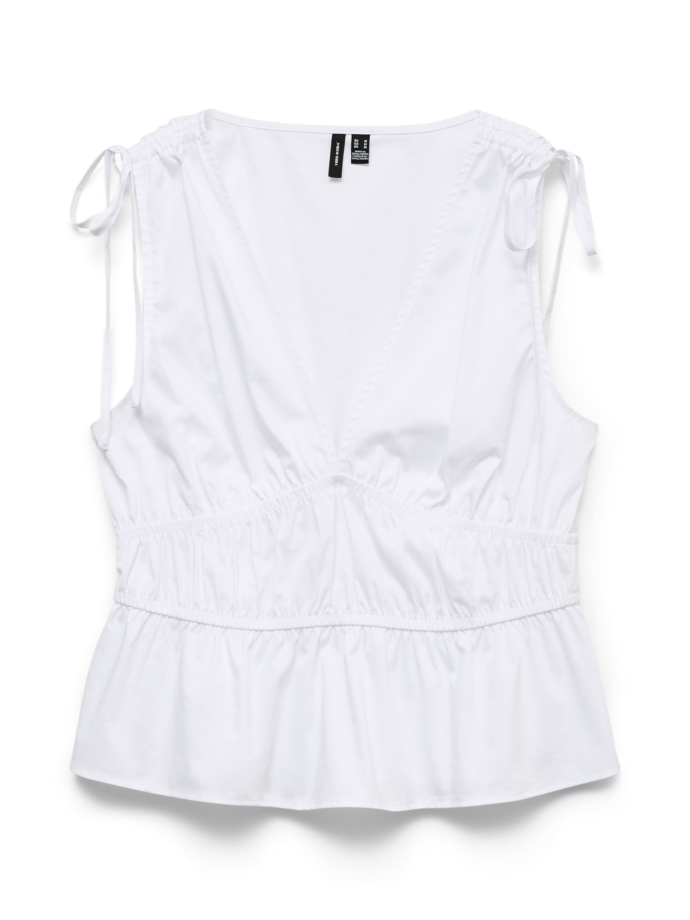 VERO MODA Blouse 'LOTUS' in White: front