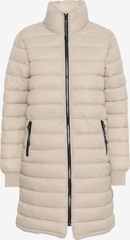 Kaffe Winter Jacket 'Lira' in Beige: front