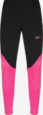 NIKE Regular Workout Pants 'Strike' in Pink: front