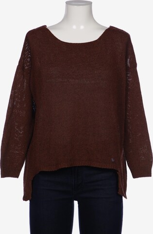 PLEASE Sweater & Cardigan in M in Brown: front