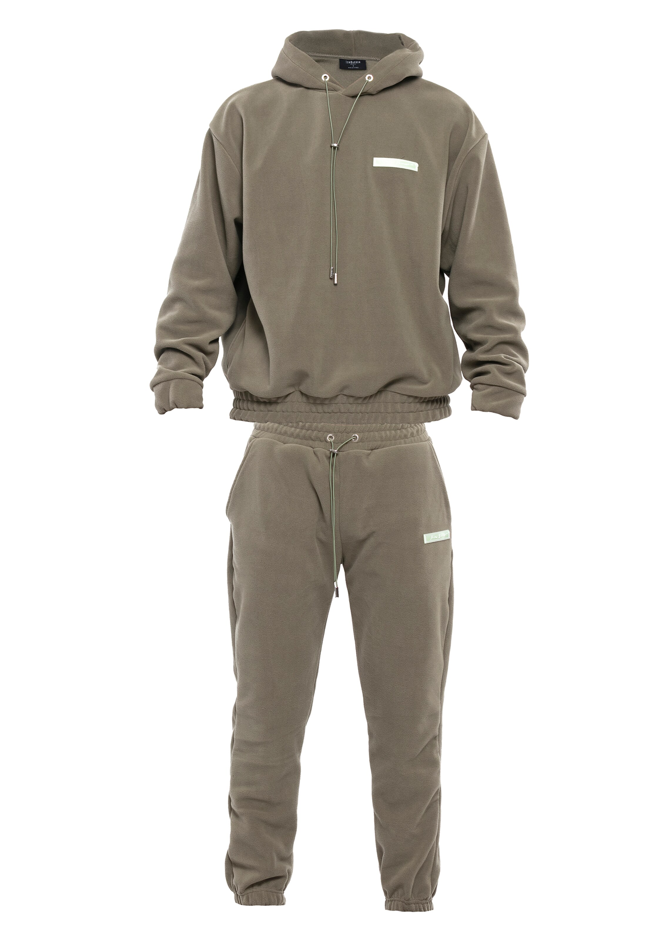 Tom Barron Tracksuit in Green: front
