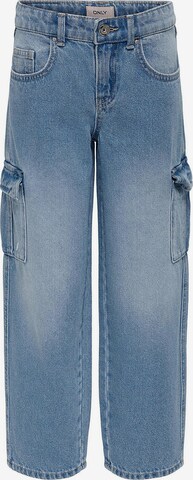 Loosefit Jean 'HARMONY' KIDS ONLY en bleu : devant