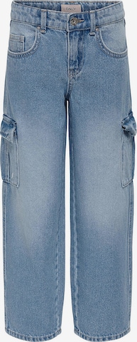 Loosefit Jeans 'HARMONY' de la KIDS ONLY pe albastru: față