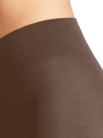 FALKE Slim fit Leggings 'Softmerino' in Brown