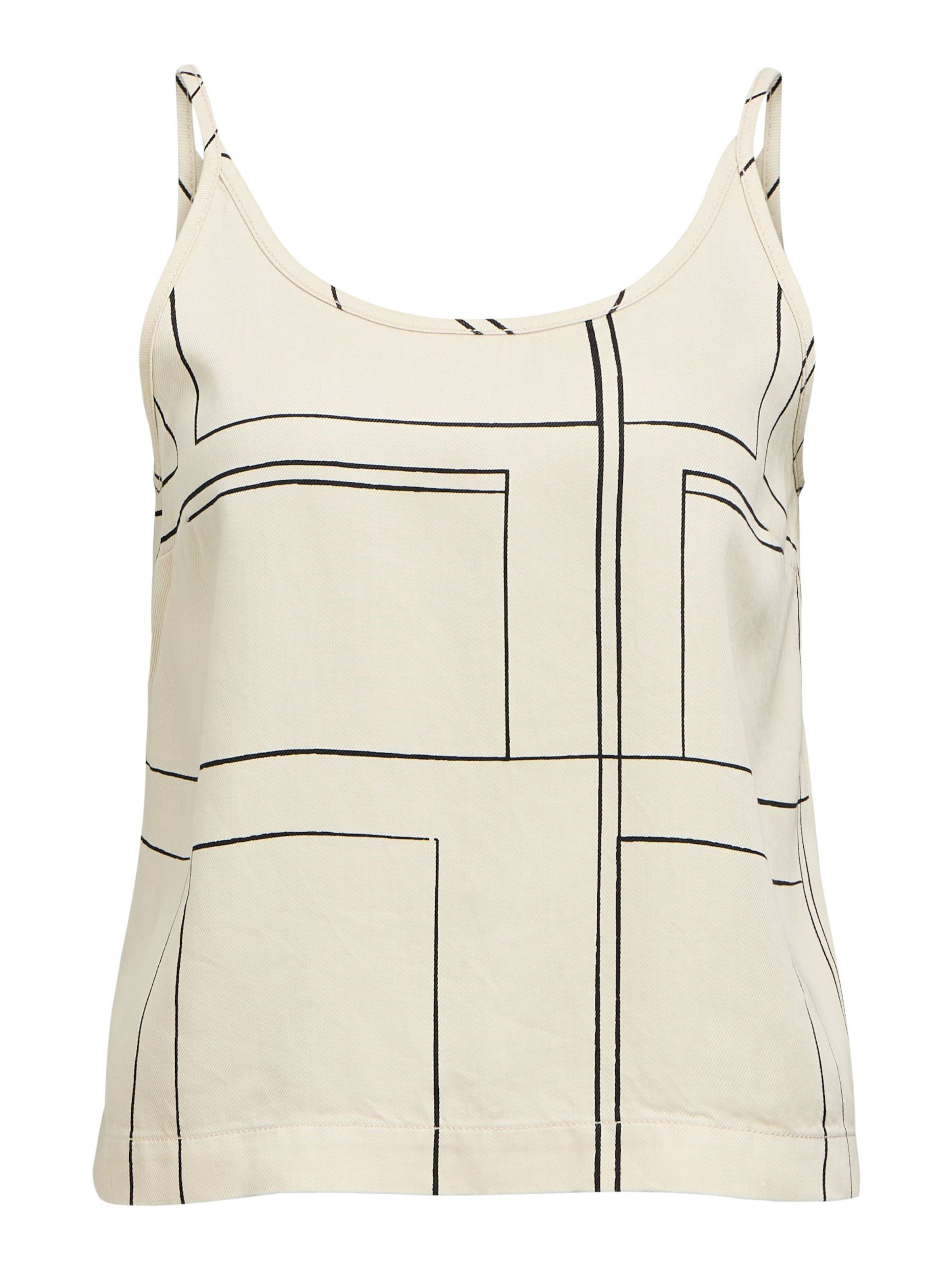 Top di OBJECT in beige: frontale