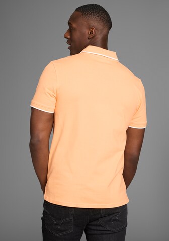 DELMAO Poloshirt in Orange