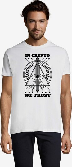 Blondie & Brownie Shirt 'KryptoTrust' in 5XL in White, Item view