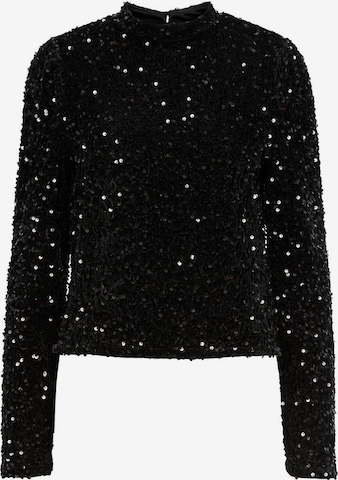 PIECES Bluza 'Kam' | črna barva: sprednja stran