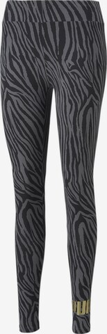 PUMA Skinny Sporthose in Schwarz: predná strana