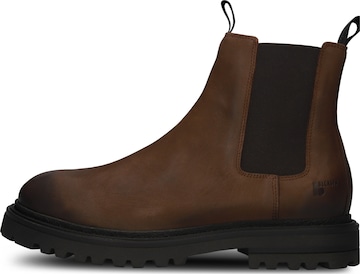 Boots chelsea 'ONYX REID' di BLACKSTONE in marrone: frontale