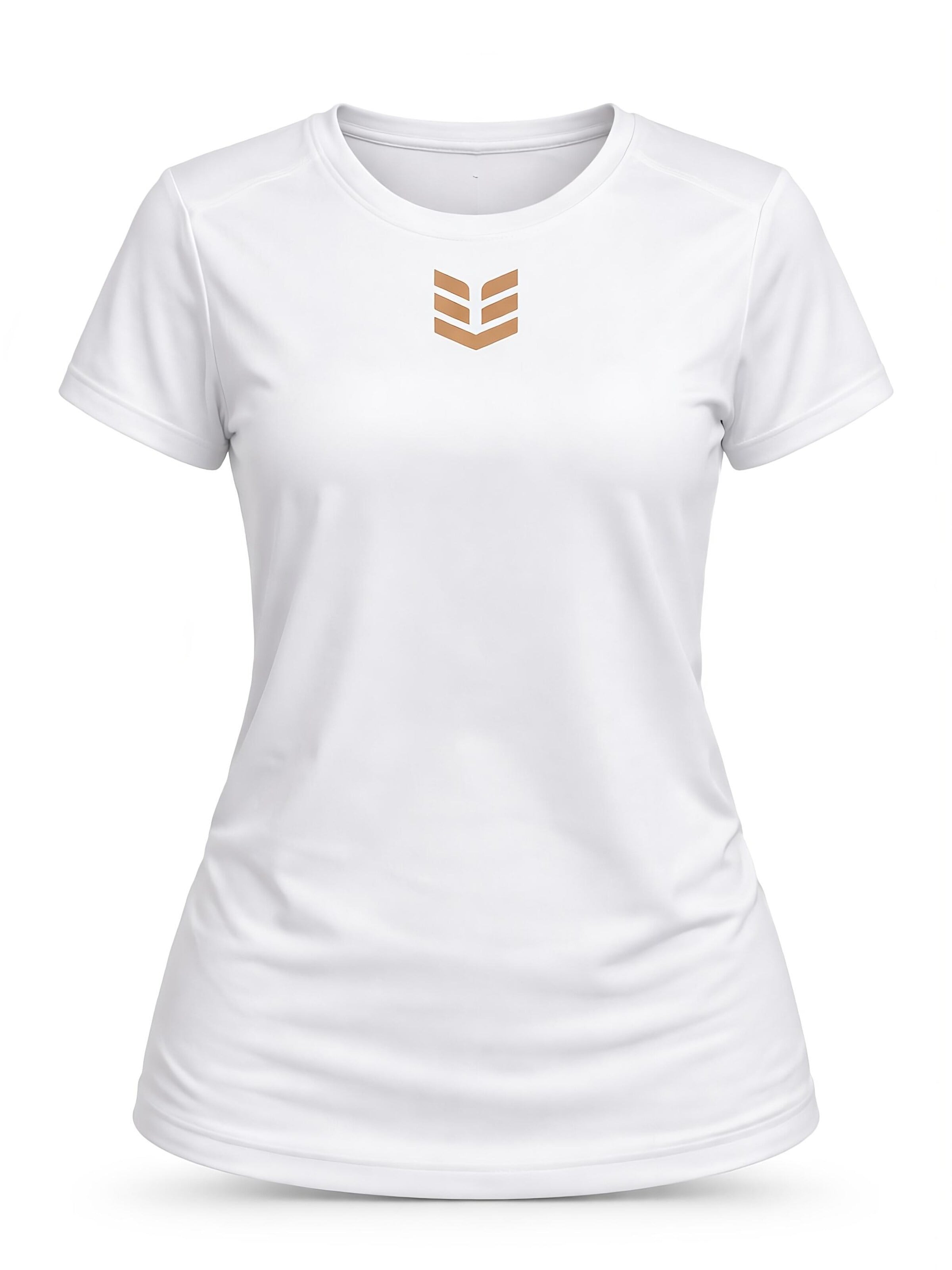Empire Embodied Athletic Sweatshirt 'T-Shirt White Aphrodite recycelt' in White: front