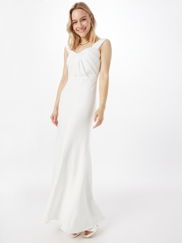 Chi Chi London Evening Dress in White