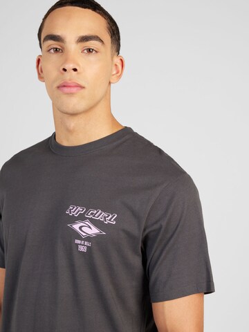 RIP CURL Shirt 'FADE OUT' in Black