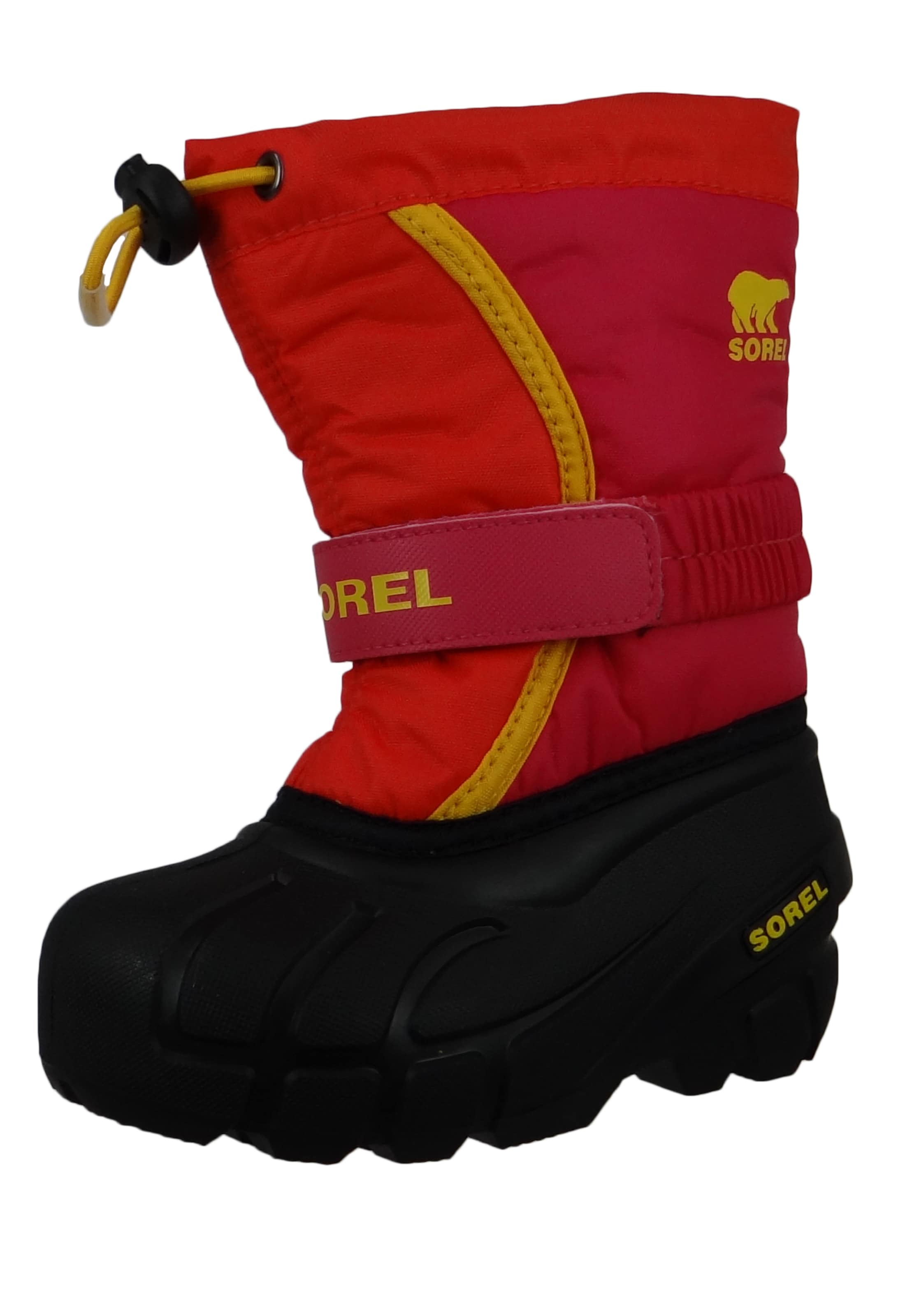 SOREL - Bota de neve em vermelho: frente