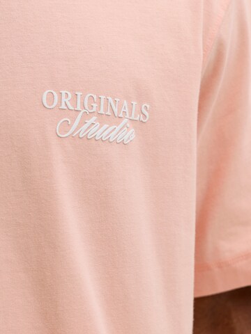 Jack & Jones Plus T-Shirt 'JORNORREBRO' in Orange